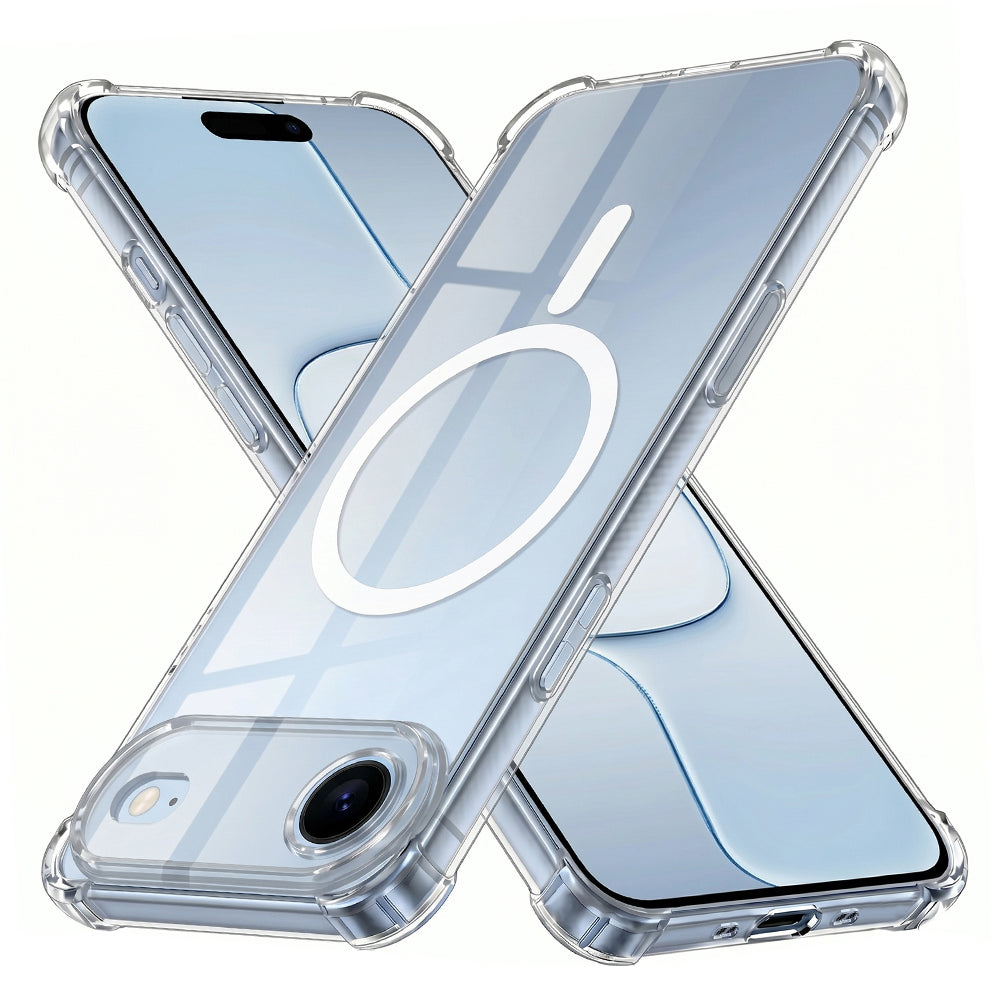 Techsuit - Shockproof Clear Silicone MagSafe - iPhone 17 Air - Clear