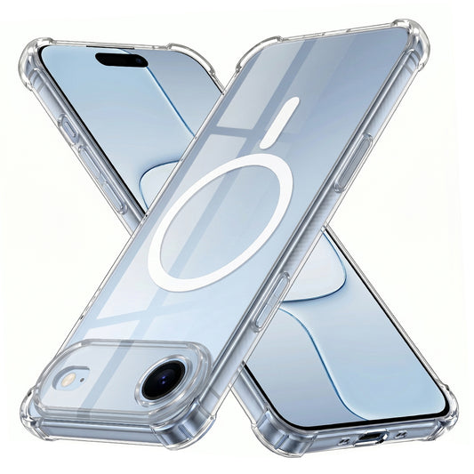 Techsuit - Shockproof Clear Silicone MagSafe - iPhone 17 Air - Clear