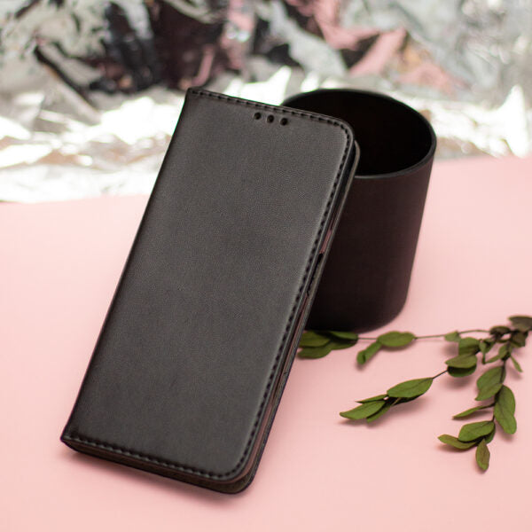 Husă pentru Motorola Moto G86 black Smart Magnetic – Negru