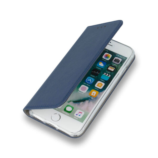 Husă pentru Motorola Moto G55 navy blue Smart Magnetic – Albastru