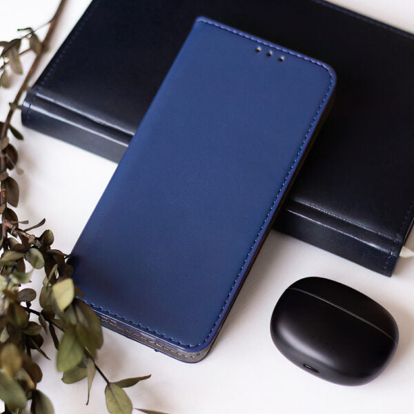 Husă pentru Motorola Edge 60 Fusion Smart Magnetic / Edge 60 5G navy blue – Albastru