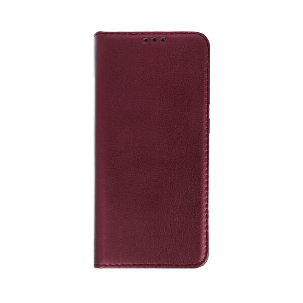 Husă pentru Motorola Moto G86 Power burgundy Smart Magnetic