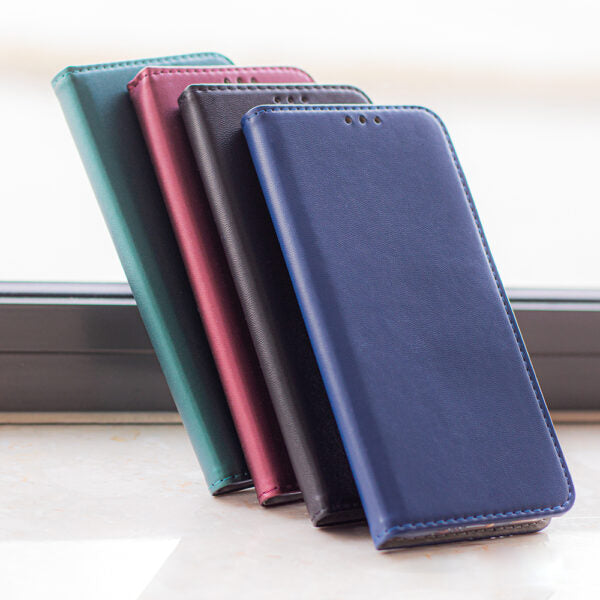 Husă pentru Motorola Moto G86 Power burgundy Smart Magnetic