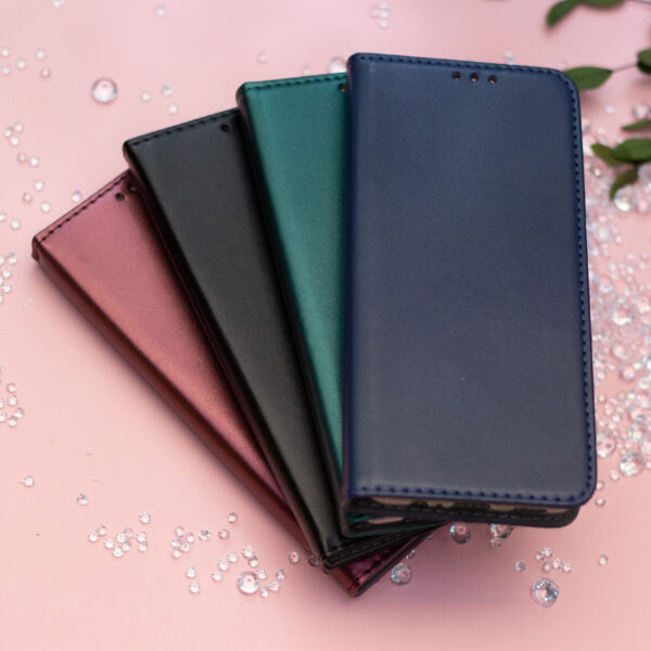 Husă pentru Motorola Moto G86 burgundy Smart Magnetic