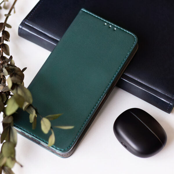 Husă pentru Honor X5c Plus dark green Smart Magnetic – Verde