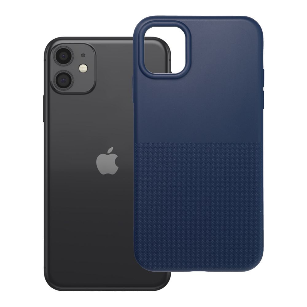 Husa Easy Dual pentru iPhone 11 Albastru