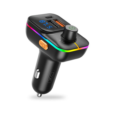 Incarcator auto XO Transmitter FM Bcc09 Bluetooth MP3 25W Negru