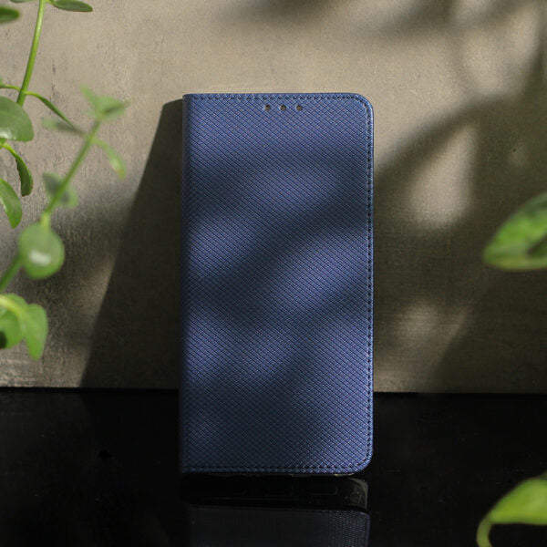 Husă pentru Motorola Edge 60 Fusion Smart Magnet / Edge 60 5G navy blue – Albastru