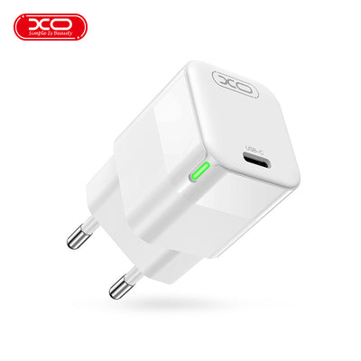 Incarcator priza XO Ce06 PD 30W 1x Usb-c Alb