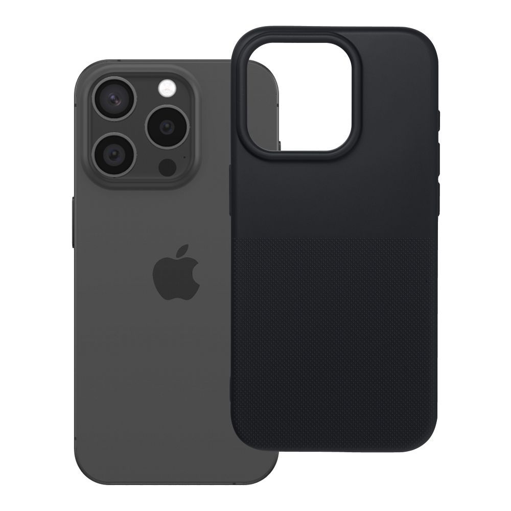 Husa Easy Dual pentru iPhone 15 PRO Negru