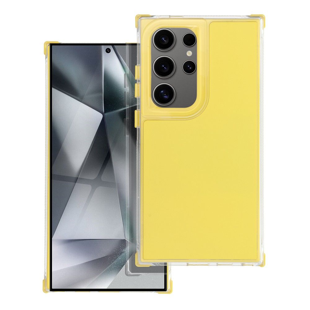 Husa Matrix pentru Samsung A26 5G Galben