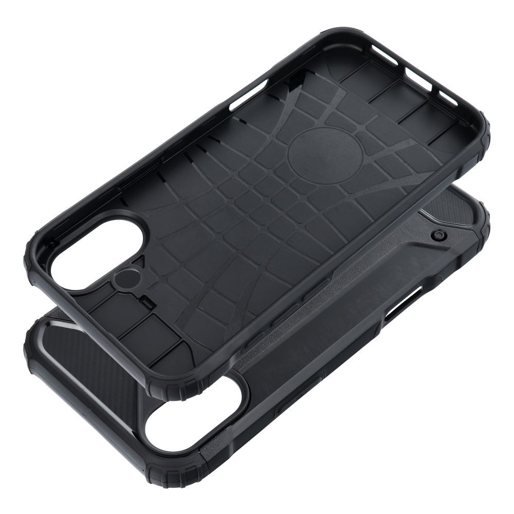 Husa Armor pentru iPhone 16 Plus Negru