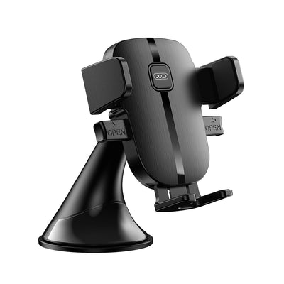 Suport auto XO C120 Negru cu Suction Cup