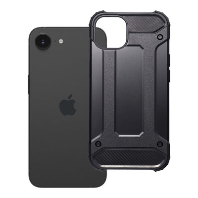 Husa Armor pentru iPhone 16e (SE 4 2025) / 17e Negru