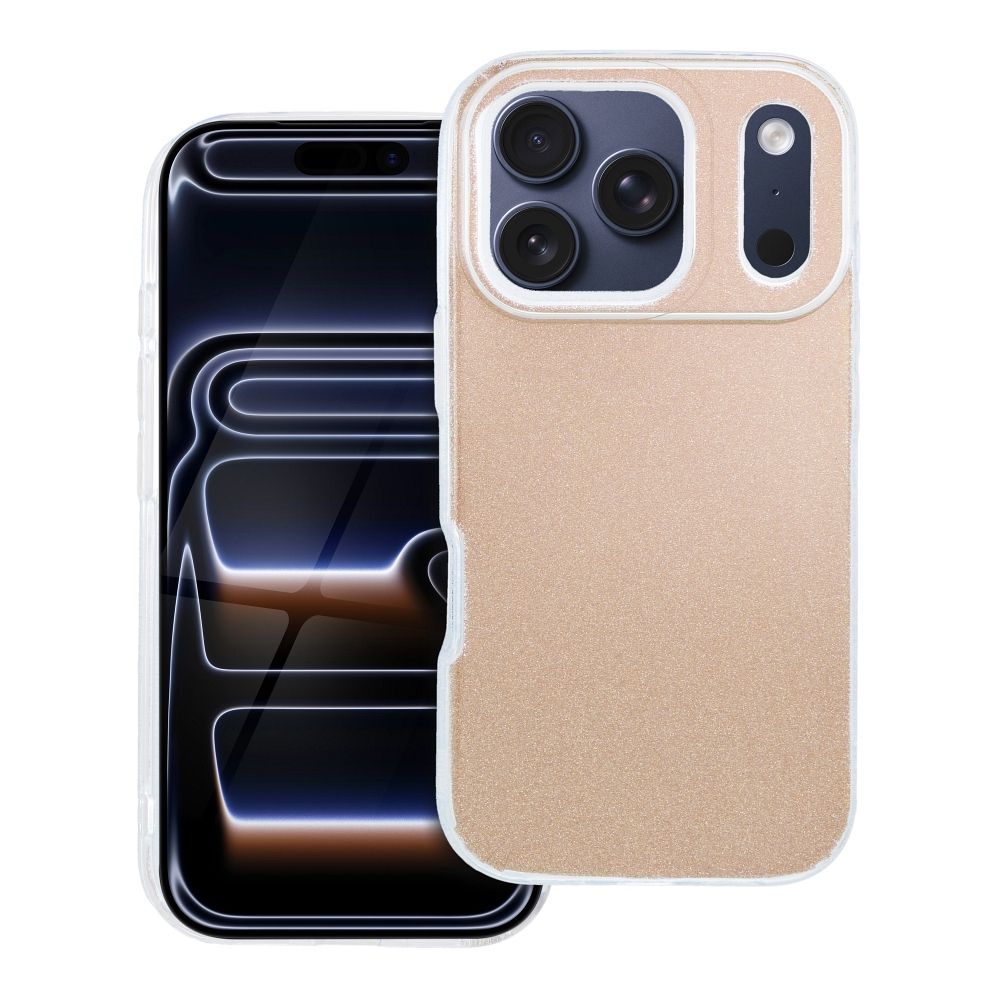 Husa Shining pentru iPhone 18 Pro Max / 17 Pro Max Auriu