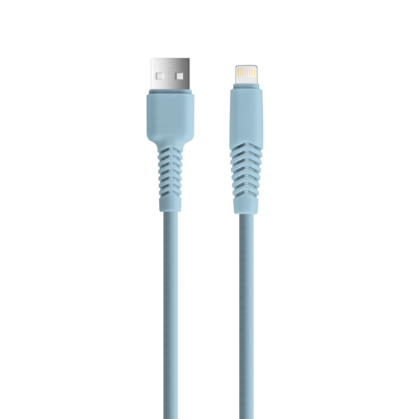Setty cablu USB - Lightning 1,5 m 2,1A KSA-L-1.523 Albastru