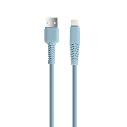 Setty cablu USB - Lightning 1,5 m 2,1A KSA-L-1.523 Albastru