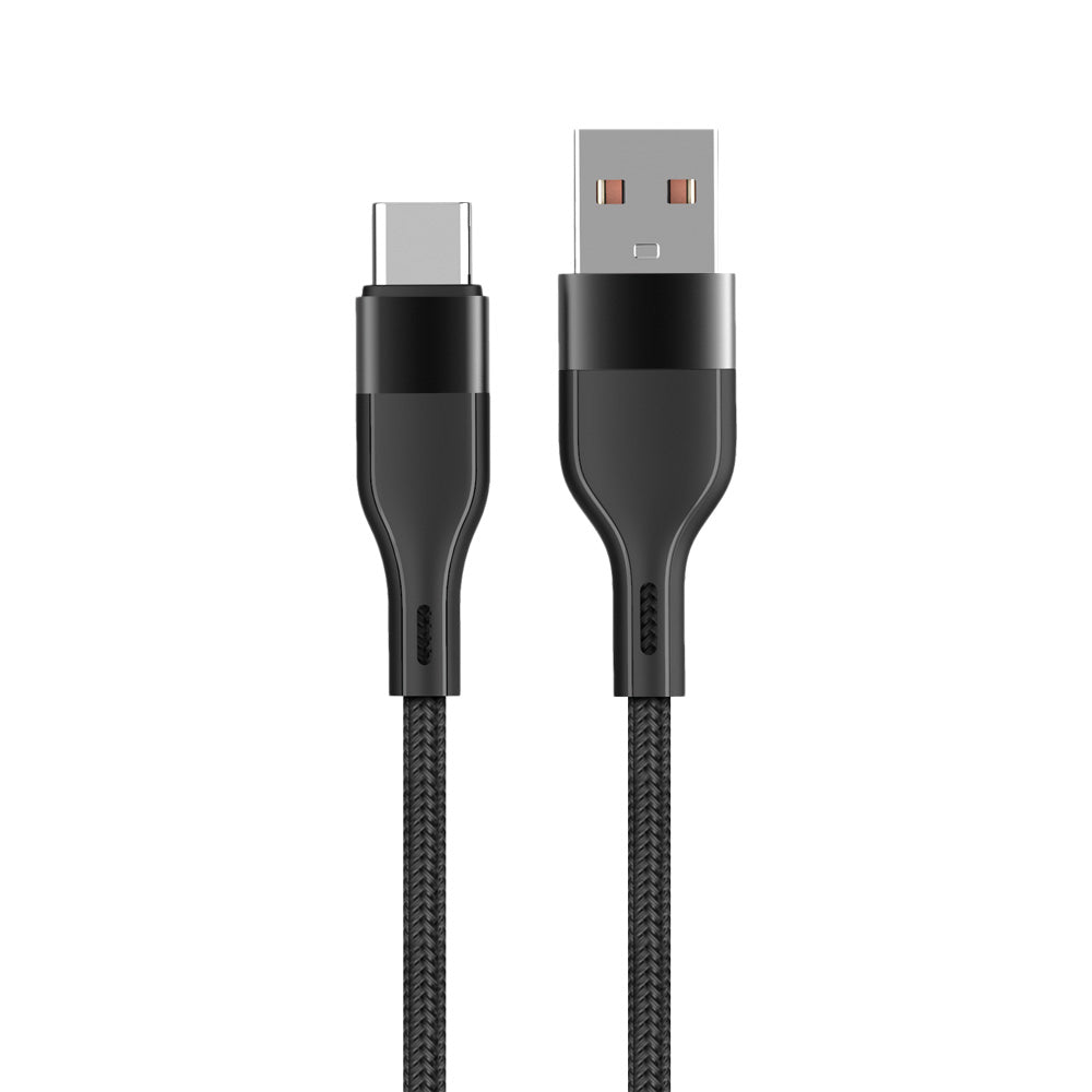 Cablu Maxlife Mxuc-07 USB - Usb-c 1,0 M 3A Negru Nylon