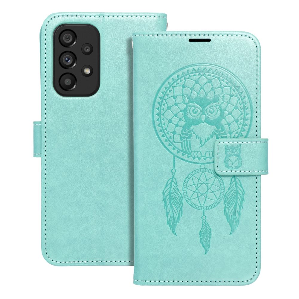 Husa Mezzo Book Flip pentru Samsung A53 5G Dreamcatcher Verde