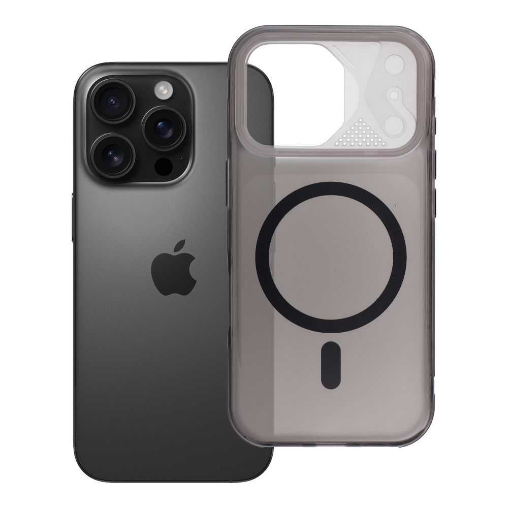 Husa Aurora pentru iPhone 16 Pro Compatible cu Magsafe Negru