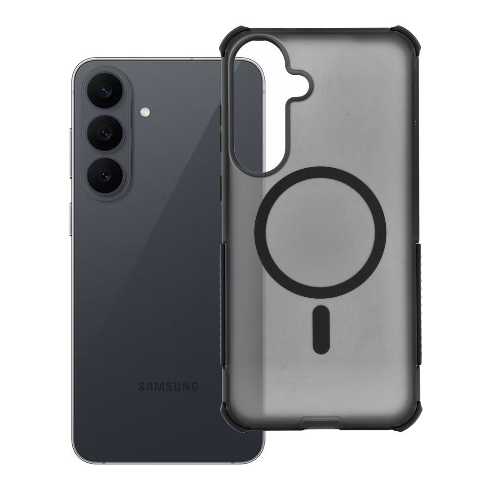 Husa Forcell pentru Samsung S26 FE / S25 FE F-protect Bumperx Premium Compatible cu Magsafe Negru