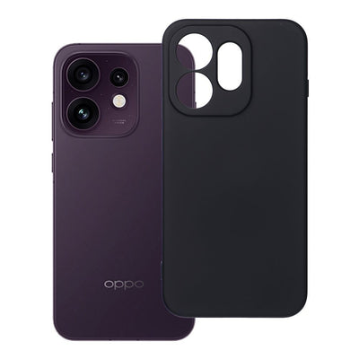 Husa Silicone pentru Oppo Reno 16 5G Negru
