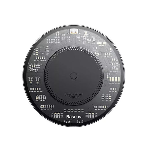 Încărcător wireless Baseus Simple 2 15W negru