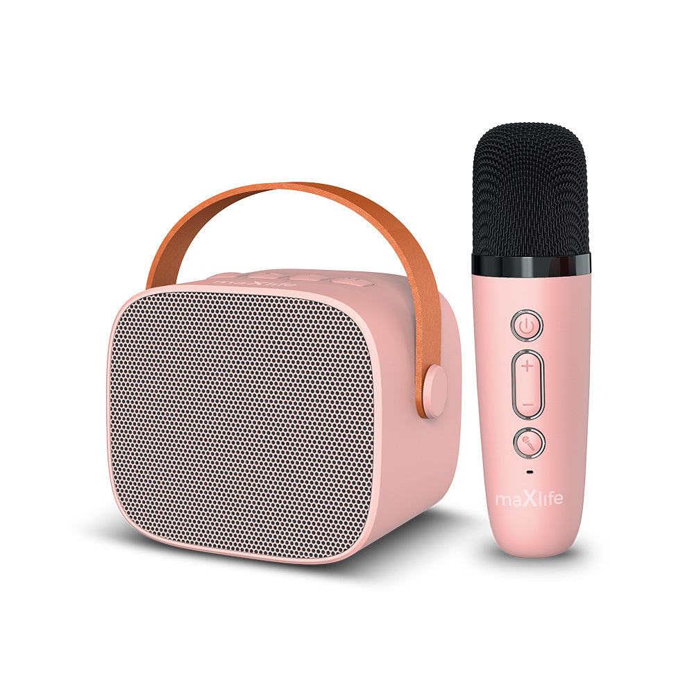 Boxa Maxlife Bluetooth Karaoke Mxks-100 Roz