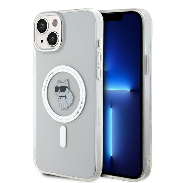 Husa Karl Lagerfeld pentru iPhone 15 Plus 6,7" Transparent HC Magsafe IML C