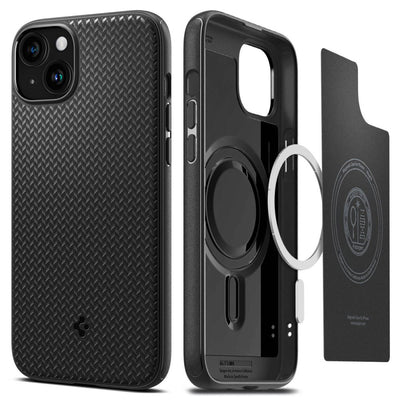 Husa Spigen Mag Armor Magsafe pentru iPhone 15 6,1" Matte Negru