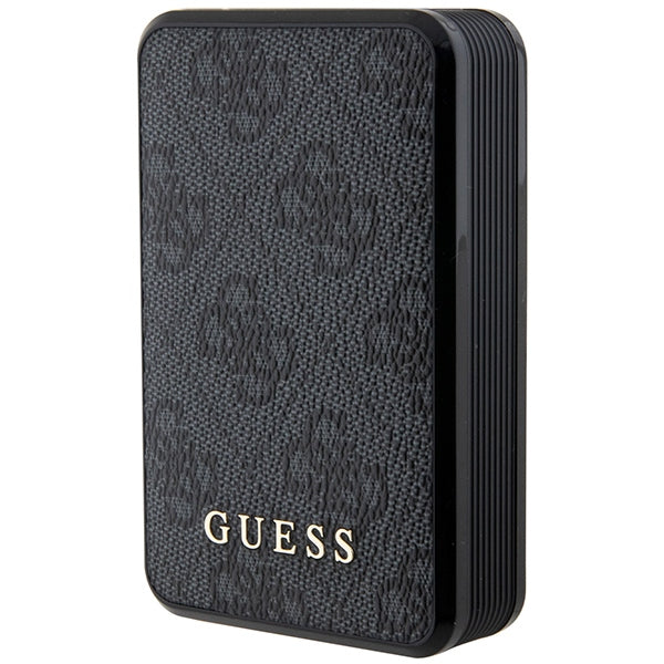 Guess power bank 10000mAh 18W GUPB10DP4GEGK Negru PU Leather