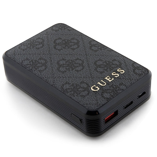 Guess power bank 10000mAh 18W GUPB10DP4GEGK Negru PU Leather