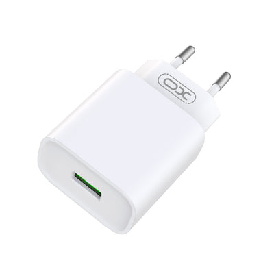 Incarcator priza XO Ce02d QC 3.0 18W 1x USB Alb