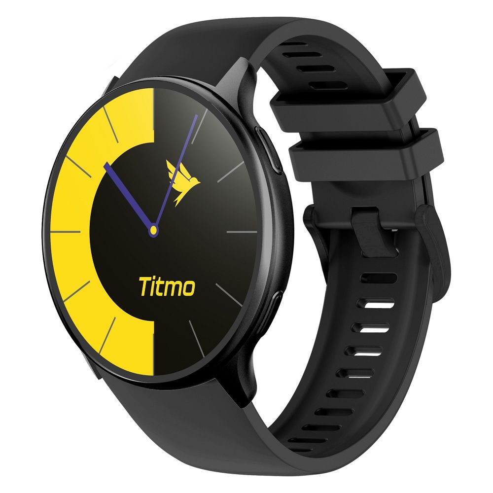 Curea Titmo Smartwatch O-200 (GPS, Amoled, Bluetooth Call, Silicone ) Negru