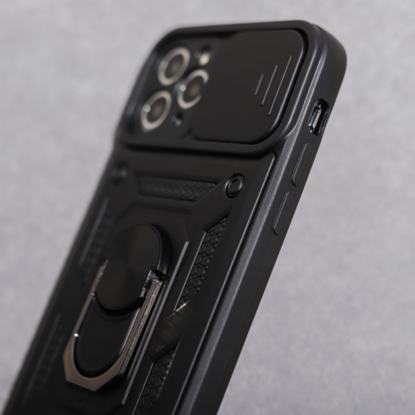 Husă pentru Honor 400 black Defender Slide – Negru