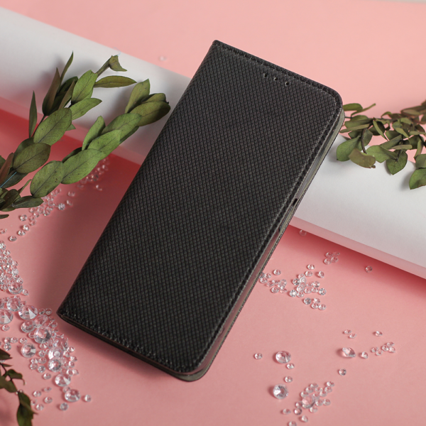 Husă pentru Motorola Moto G84 black Smart Magnet – Negru