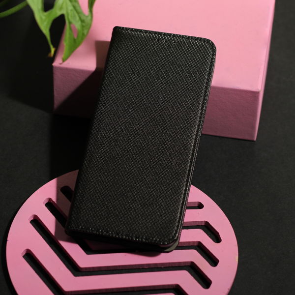 Husă pentru Motorola Moto G85 black Smart Magnet – Negru