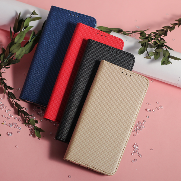 Husă pentru Motorola Moto G86 red Smart Magnet – Roșu