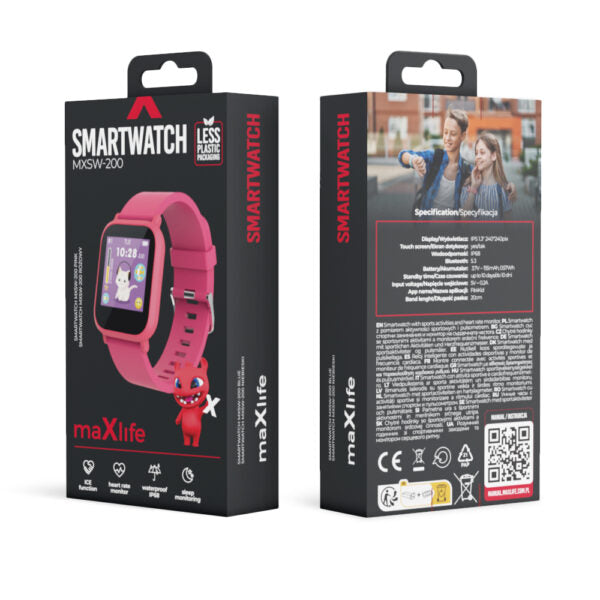 Maxlife smartwatch Kids MXSW-200 pink
