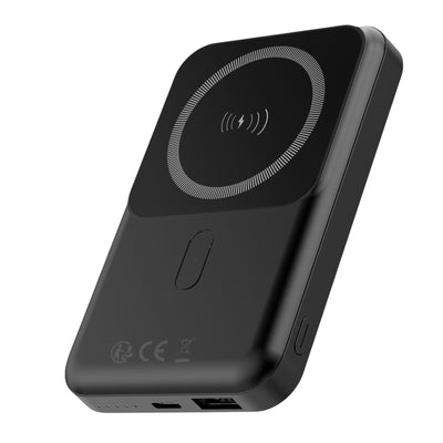 Acumulator extern Forever Wireless Matb-100 PD QC 22.5W 10000 Mah Magnetic Negru