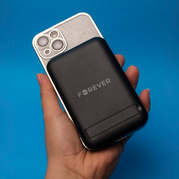 Forever wireless power bank MATB-100 PD QC 22.5W 10000 mAh magnetic negru