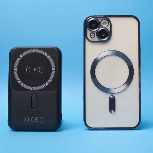 Forever wireless power bank MATB-100 PD QC 22.5W 10000 mAh magnetic negru