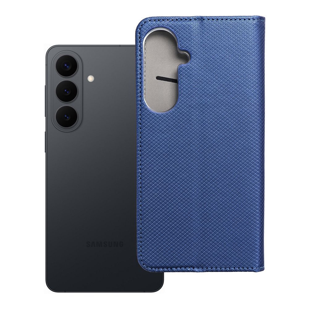Husa Smart Book pentru Samsung S26 Plus Bleumarin
