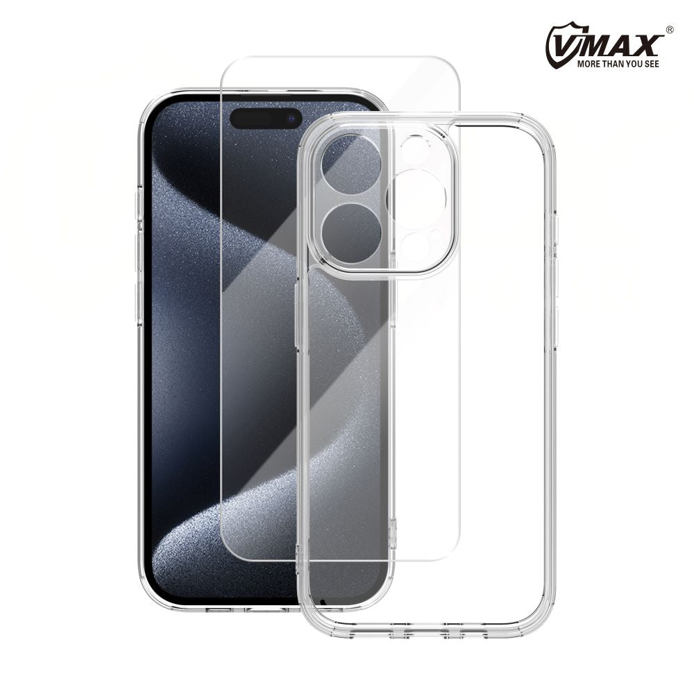 Husa Vmax Set + Glass 2,5D Premium pentru Samsung Galaxy S23 FE 5G