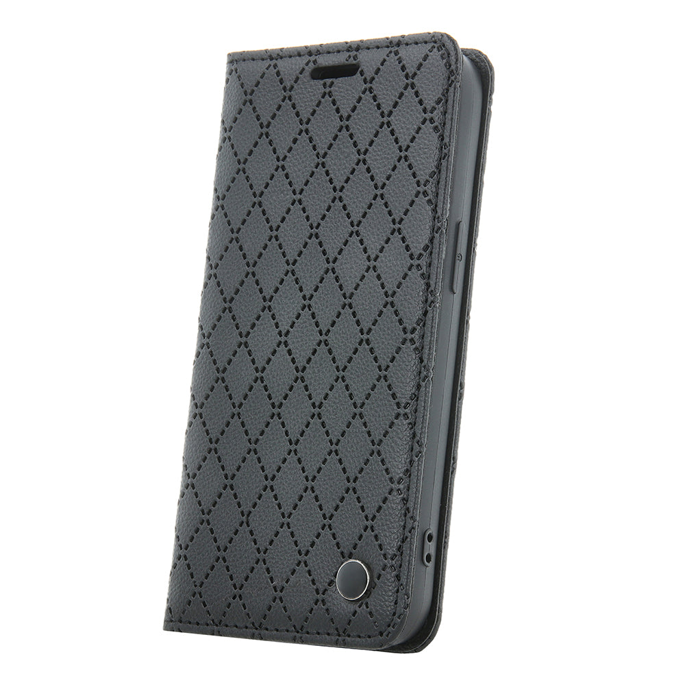 Husa Smart Caro pentru Motorola Edge 40 Neo Negru