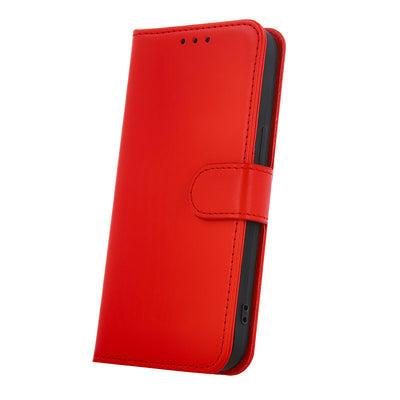 Husa Smart Classic pentru Xiaomi Redmi 15C 4G EU / 15C 5G EU (173.16 X 81.06 X 8.2 Mm) Rosu