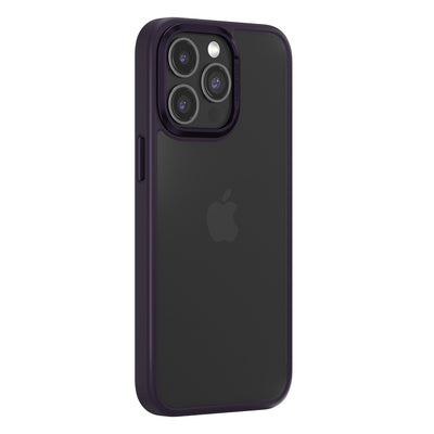 Husa Comma Joy Elegant pentru iPhone 15 Pro Max Deep Mov
