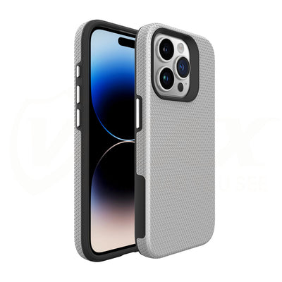 Husa Vmax Triangle pentru Samsung Galaxy A15 4G / A15 5G Argintiu