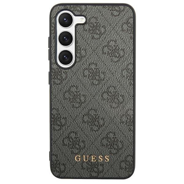 Husa Guess pentru Samsung Galaxy S24 Ultra S928 Guhcs24lg4gfgr Negru Hardcase 4G Metal Auriu Logo