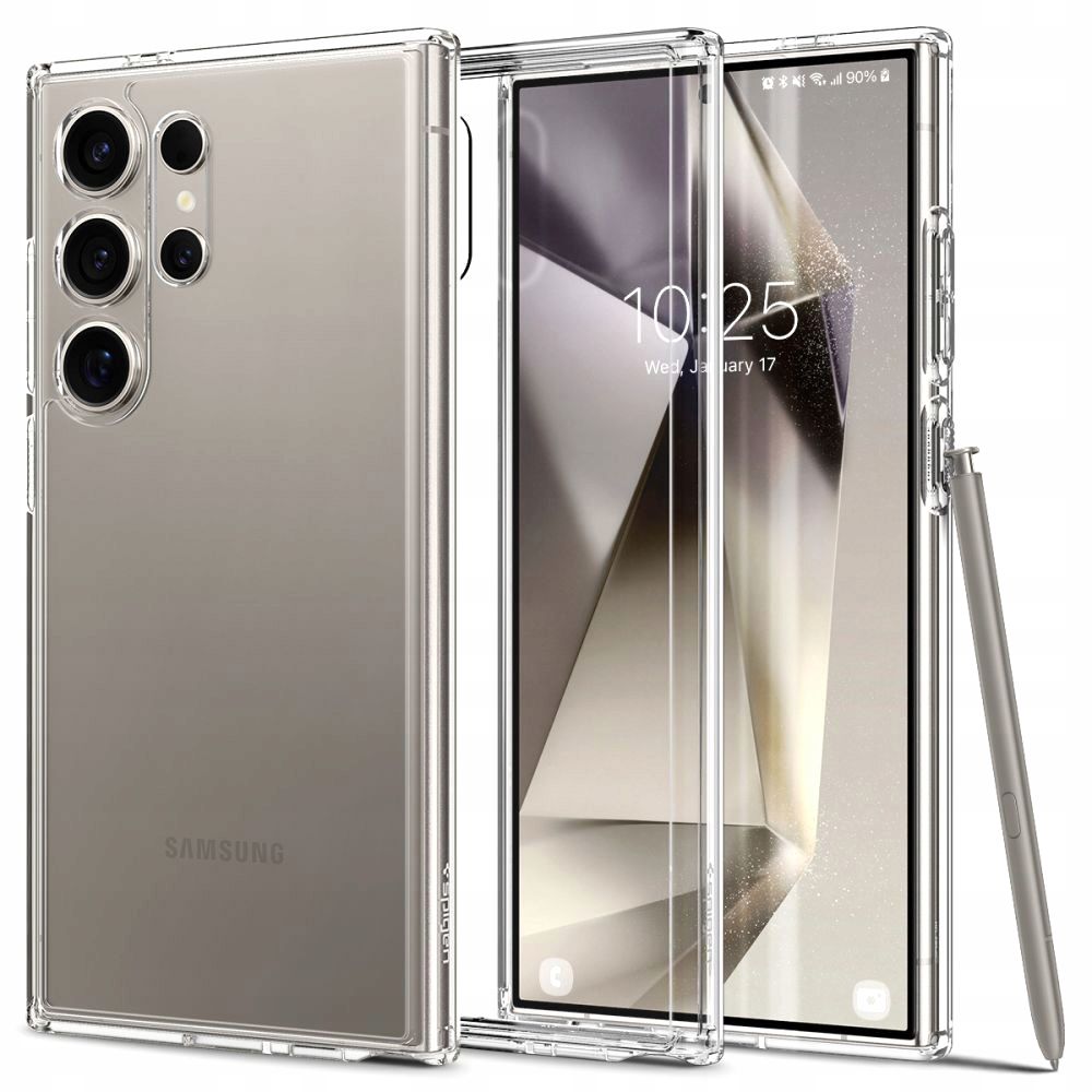 Husa Spigen Ultra Hybrid pentru Samsung Galaxy 24 Ultra Crystal Transparent